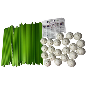 Crazy Forts Green Rods White Balls Building Set Educational Learning